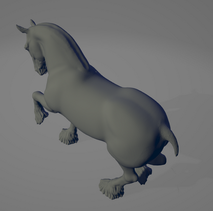 Rennender Friesenhengst Custer Version von Foxys_Rapaints / Exklusiv nur bei uns erhältlich