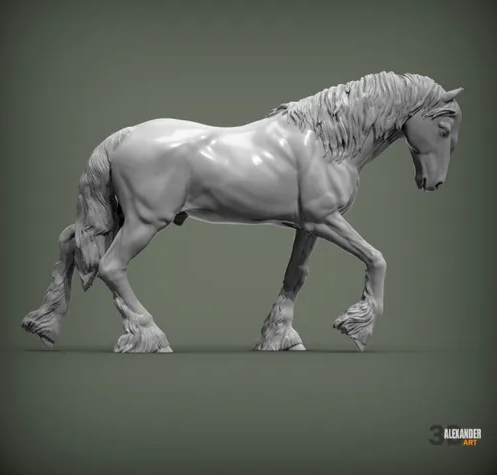 Clydesdale (John) von Alexander 3dart