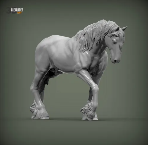 Clydesdale (John) von Alexander 3dart