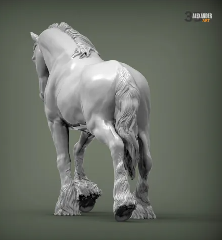 Clydesdale (John) von Alexander 3dart