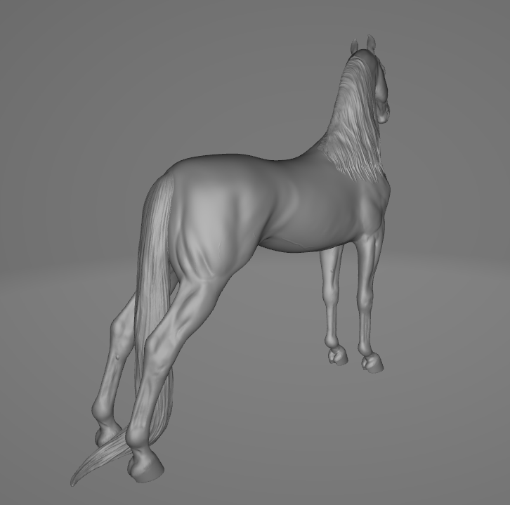American Saddlebred Stute "Lady Pyrite" von Carola Funder / Modellpferd