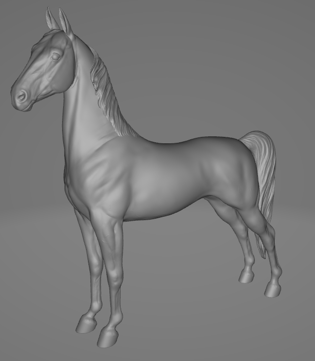 American Saddlebred Stute "Lady Pyrite" von Carola Funder / Modellpferd