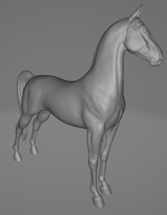 American Saddlebred Stute "Lady Pyrite" von Carola Funder / Modellpferd