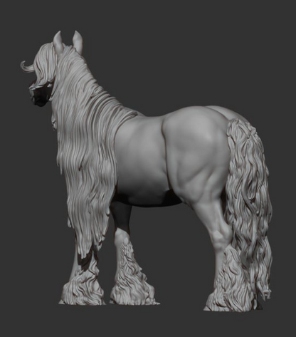 Cob Stute Windy von Alexander3dart als 3D Druck Modellpferd