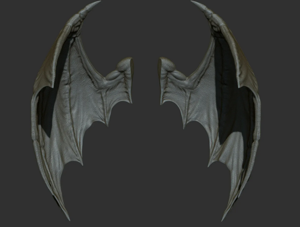 Ailes de chauve-souris pour chevaux miniatures de DaniArtist / Impression 3D