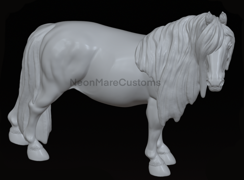 Shetland Pony by Neonmarecustoms / Model Horse