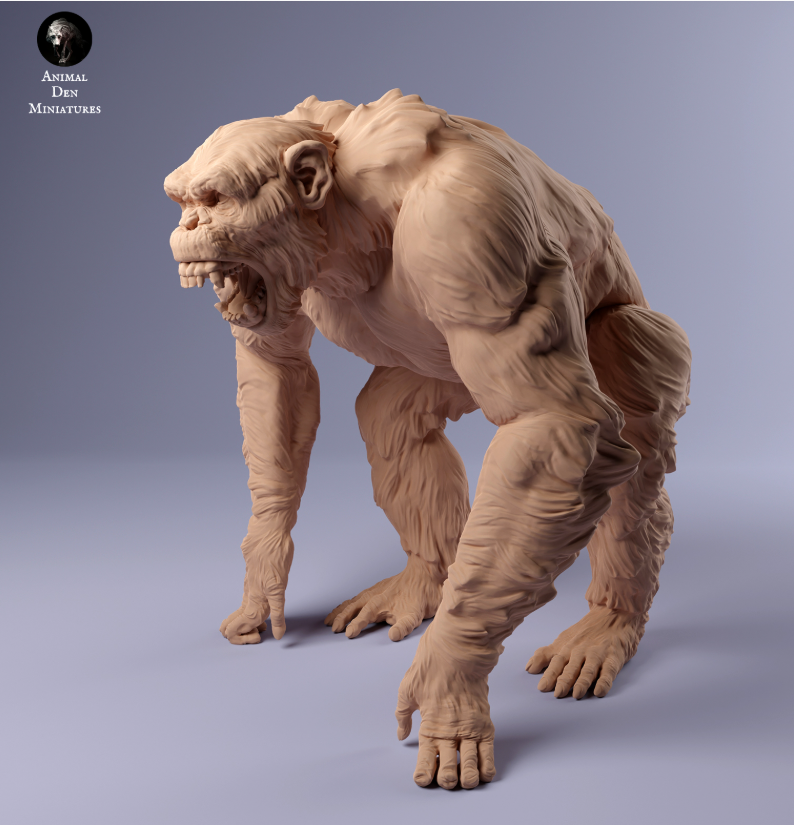 Schimpanse Wütend von Animal den miniatures