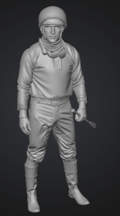 Stehender Jockey von PotatoPonys / Figur