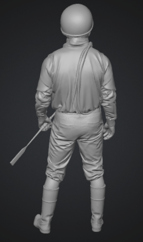 Stehender Jockey von PotatoPonys / Figur