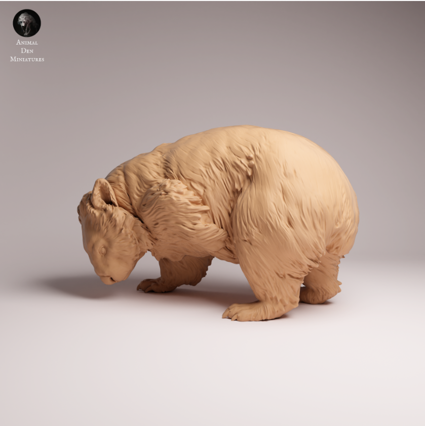 Wombat von Animal den moniatures / Als Miniatur-Tierfigur