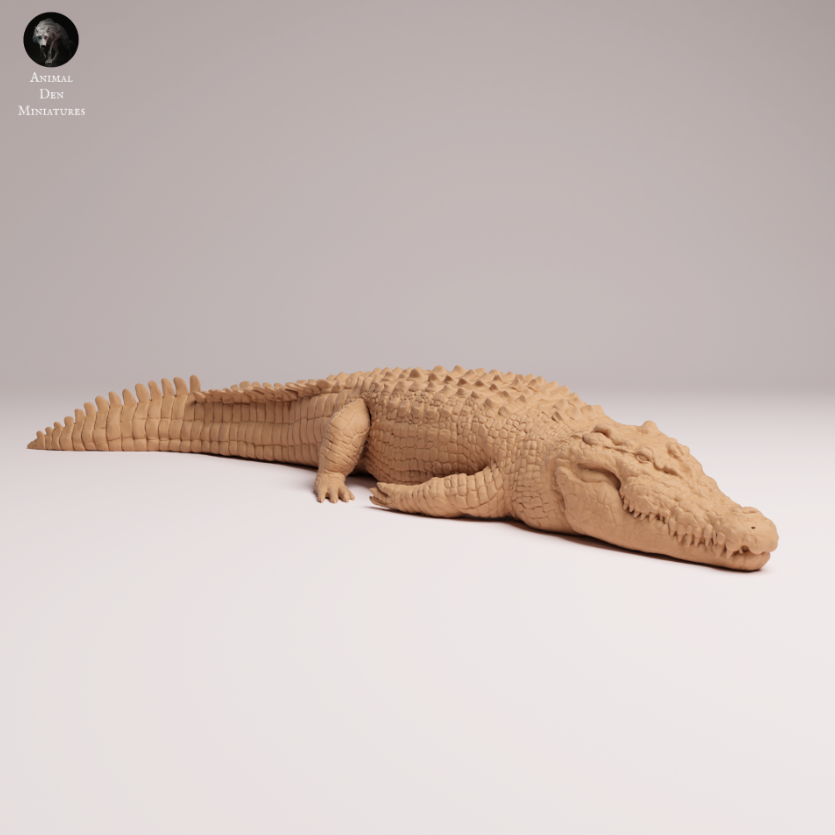 Salzwasser Krokodil von Animal den miniatures / Als Miniatur-Tierfigur