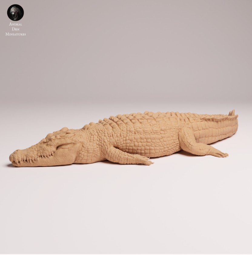 Salzwasser Krokodil von Animal den miniatures / Als Miniatur-Tierfigur
