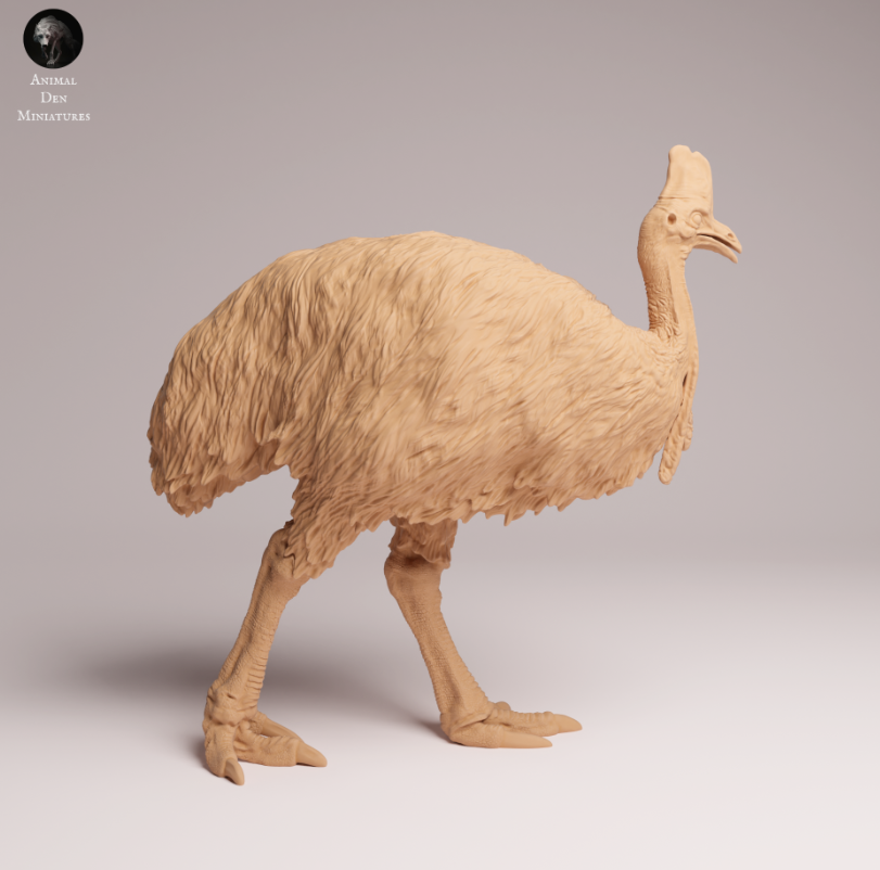 Kasuar von Animal den miniatures / Als Miniatur-Tierfigur