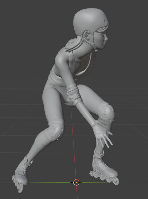 Patineuse en ligne n°8