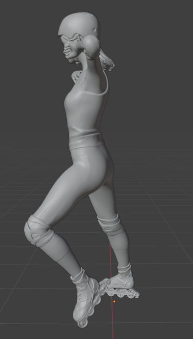 Patineuse en ligne n°14
