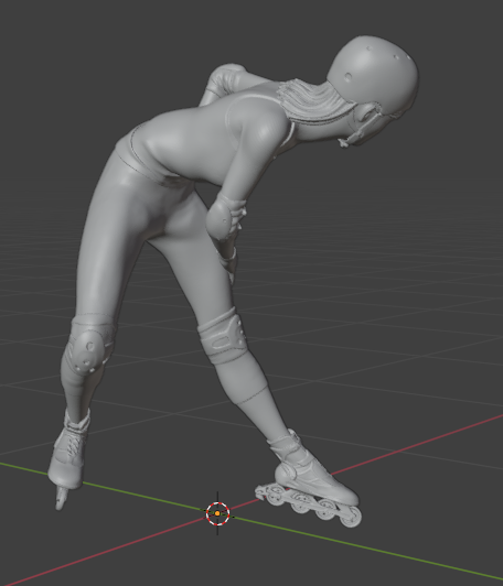 Patineuse en ligne n°19