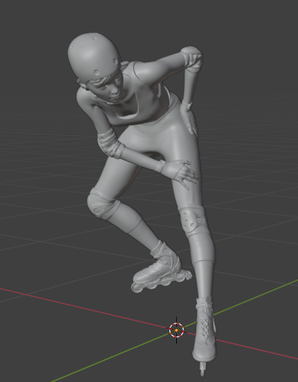 Patineuse en ligne n°19