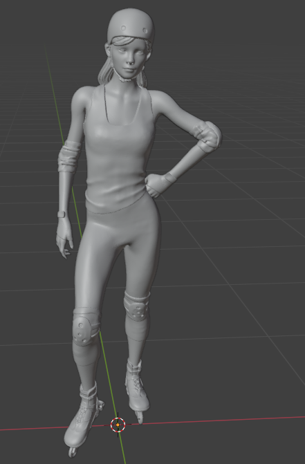 Patineuse en ligne n°20