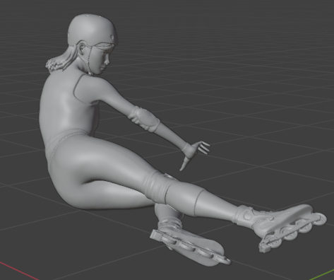 Patineuse en ligne n°44