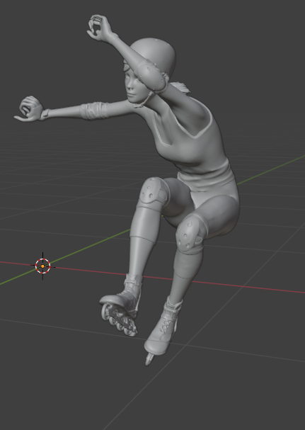 Patineuse en ligne n°46