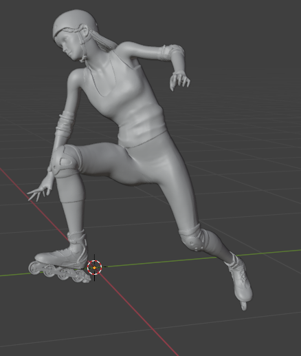 Patineuse en ligne n°49