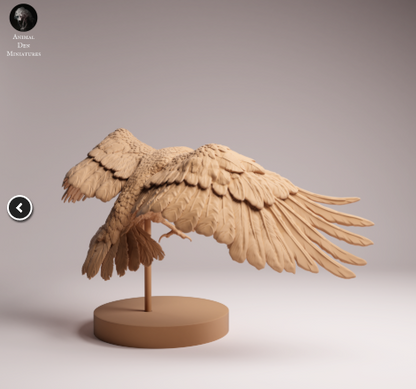 Fliegender Rabe von Animal Den Miniatures