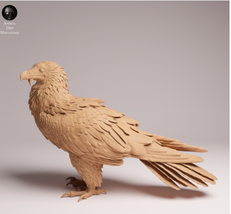 Bartgeier von Animal den miniatures