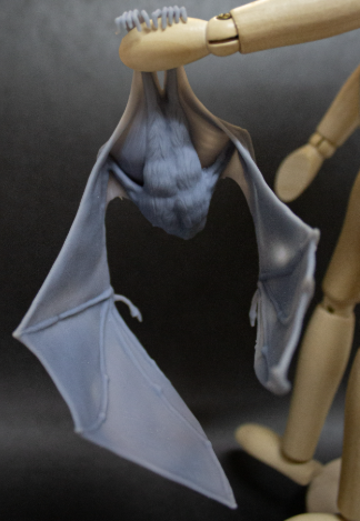 Flying fox by Animal Den Miniatures as a 3D print