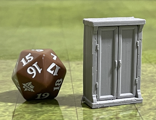 Schrank von Gracewindale / unbemalte Resin Miniatur