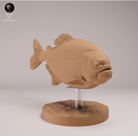 Roter Piranhas von Animal den miniatures