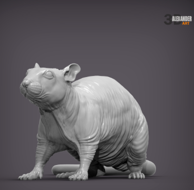 Sphinx-Ratte von Alexander3dart als 3D Druck