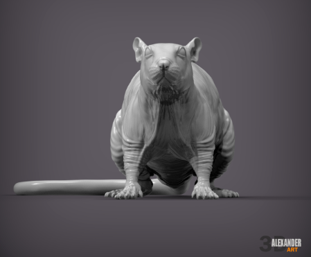 Sphinx-Ratte von Alexander3dart als 3D Druck