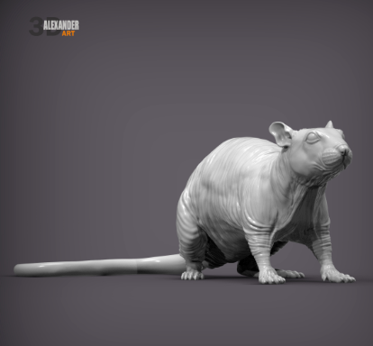 Sphinx-Ratte von Alexander3dart als 3D Druck