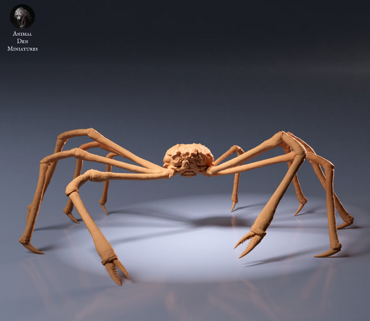 Japanese spider crab / resin miniature animal