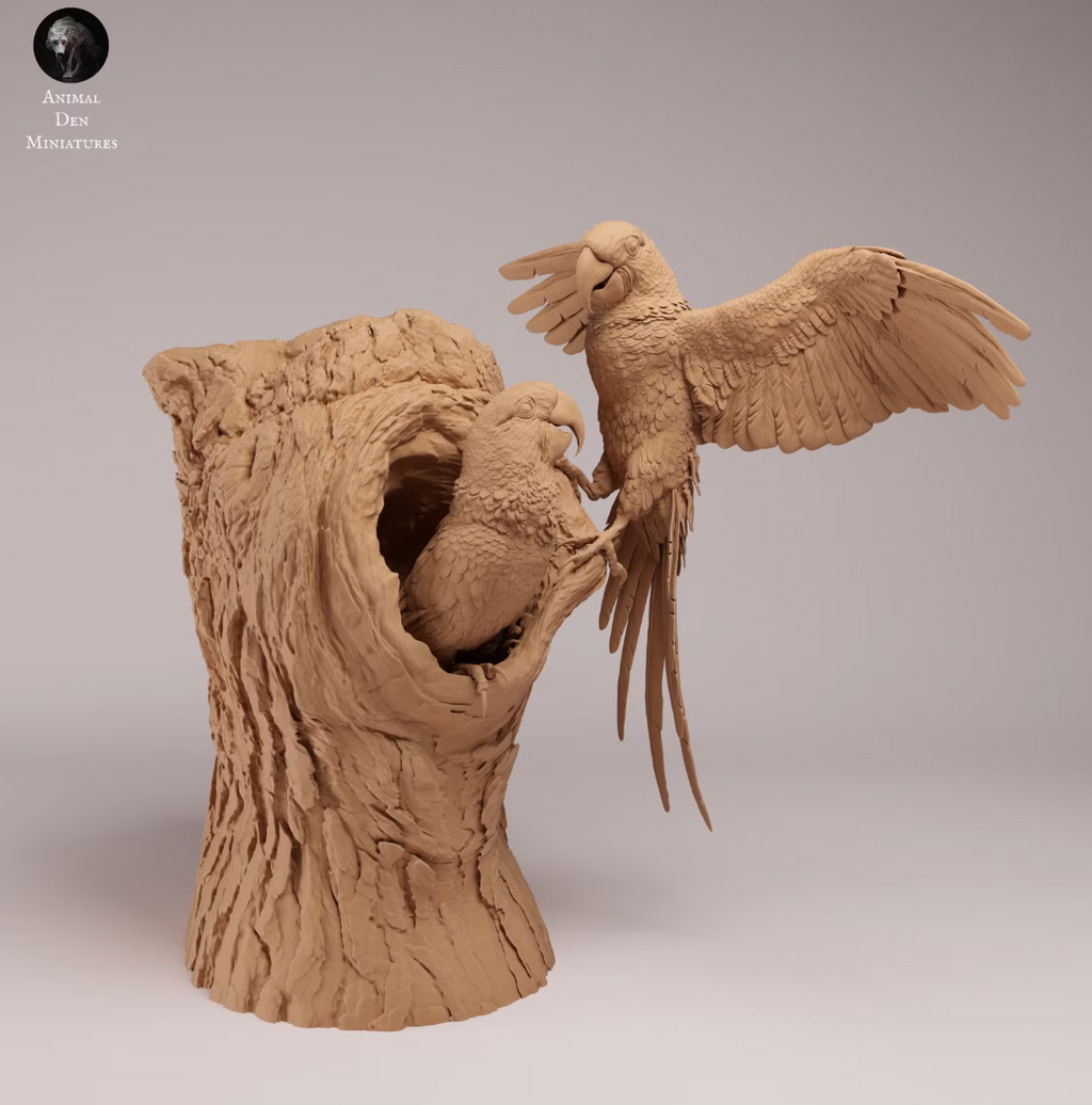 Hyazinthara Pärchen  von Animal Den Miniatures