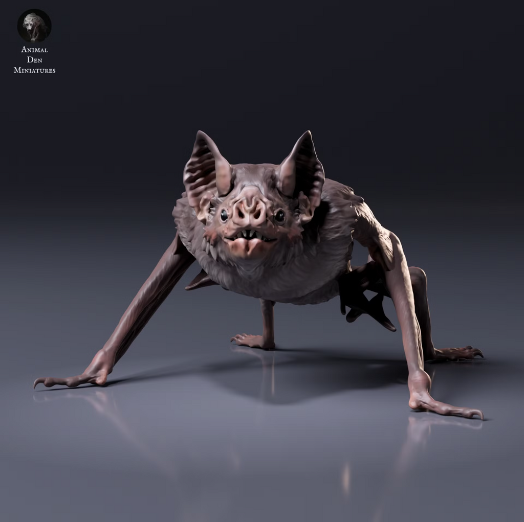Vampir Fledermaus / unbemaltes Resin Miniaturtier