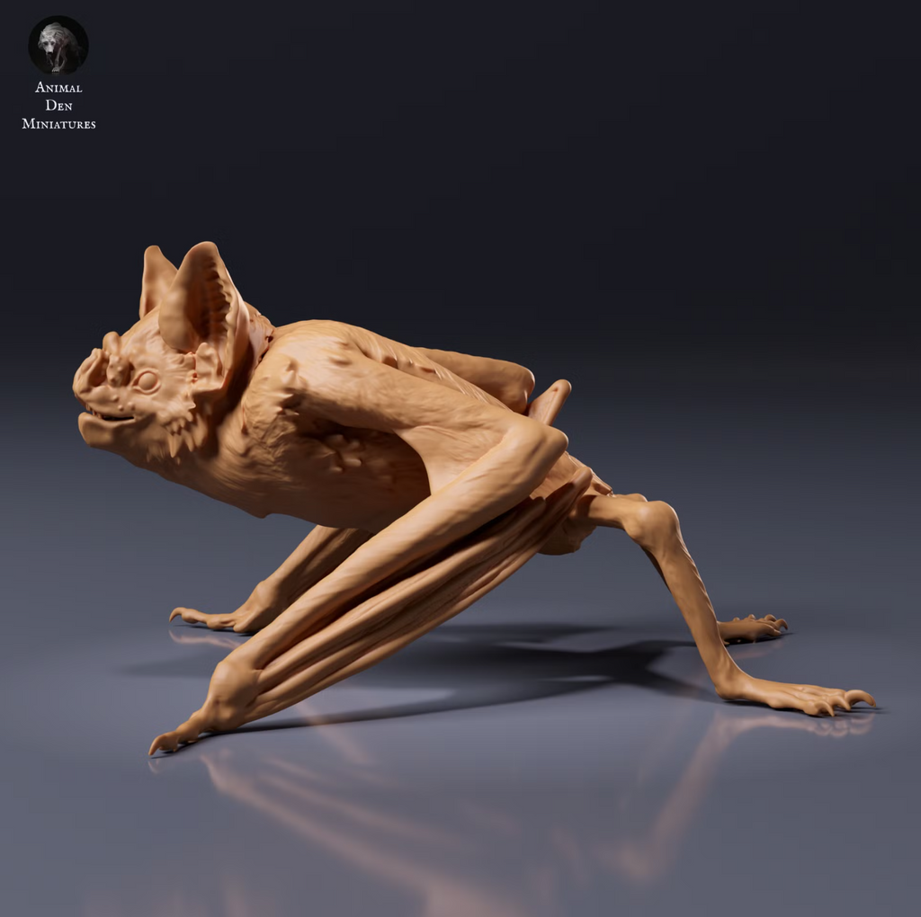 Vampir Fledermaus / unbemaltes Resin Miniaturtier