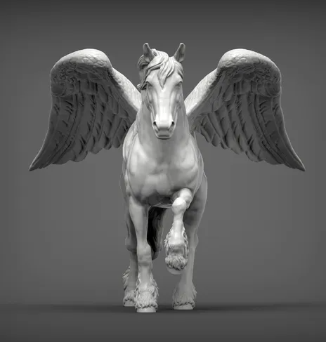Primevère - Pégase (Frise) par Azukmenko