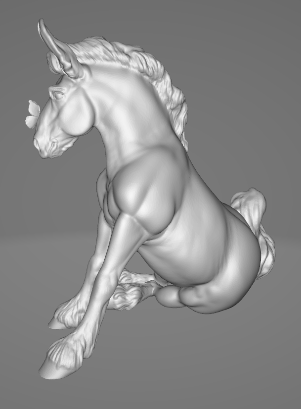Foal Cotton « Tail Up Version » par Printed Ponies