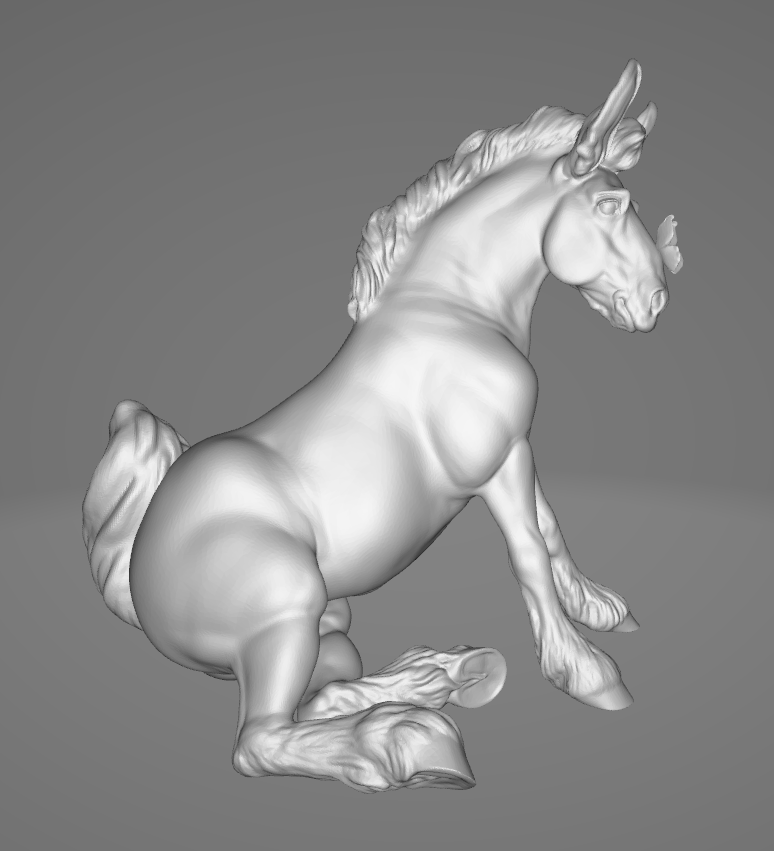 Foal Cotton « Tail Up Version » par Printed Ponies