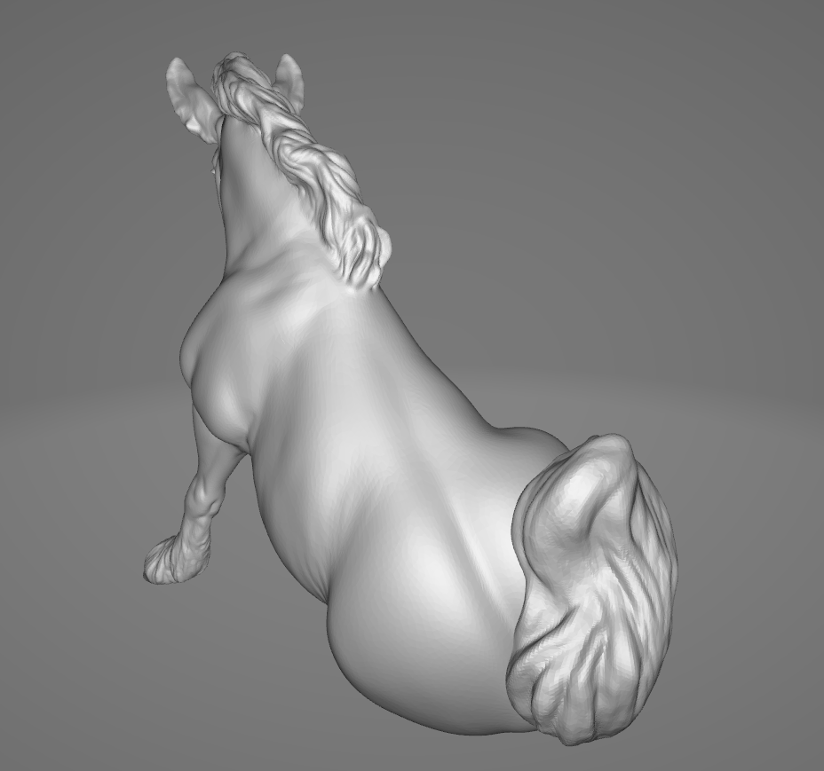 Foal Cotton « Tail Up Version » par Printed Ponies