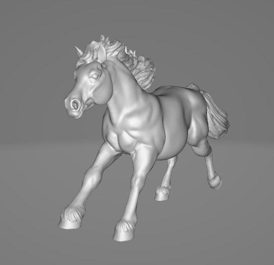 Poney Shetland de course « Lightning » par Printed Ponies