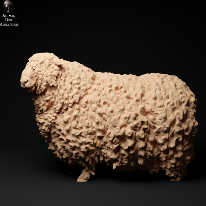 Devon und Cornwell Langwoll Schaf Nr.2 von Animal den miniatures
