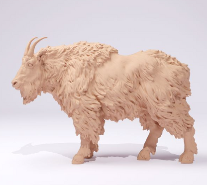 Mountain goat billy goat no. 1 from Animal den miniatures