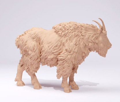 Mountain goat billy goat no. 1 from Animal den miniatures