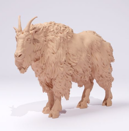 Mountain goat billy goat no. 1 from Animal den miniatures