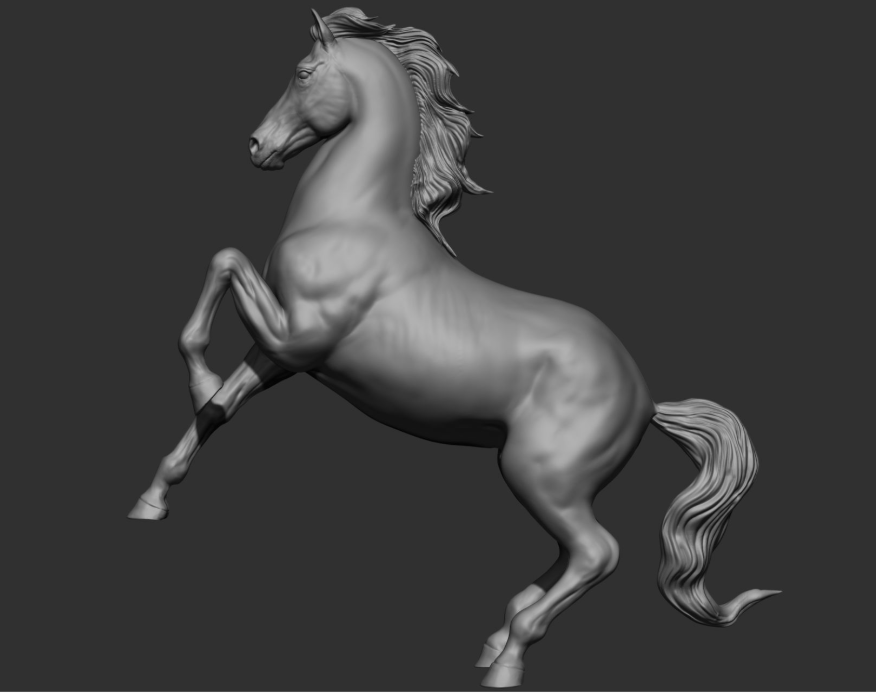 Stute "Starlight" von DaniArtist als 3D Druck