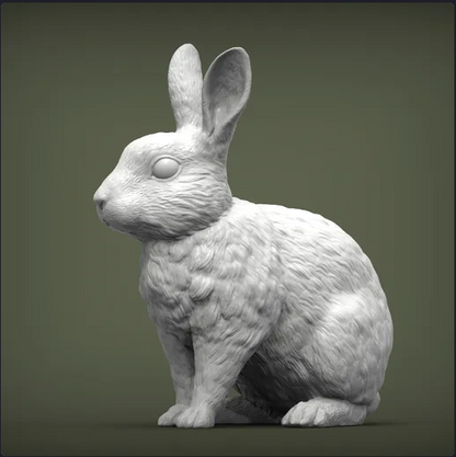 Lapin d'Akuzmenko en impression 3D
