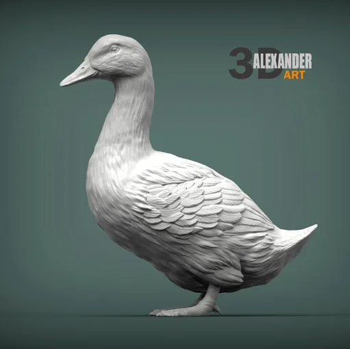 Peking Ente von Akuzmenko als 3D Druck