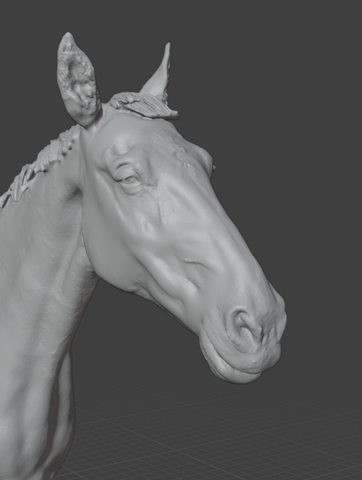 Pferd  "Charles" ohne Halfter von Europac3D als 3D Druck